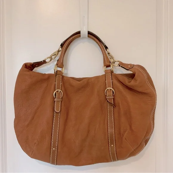 Antonio Melani Bag large genuine leather hobo satchel shoulder bag - Picture 3 of 12